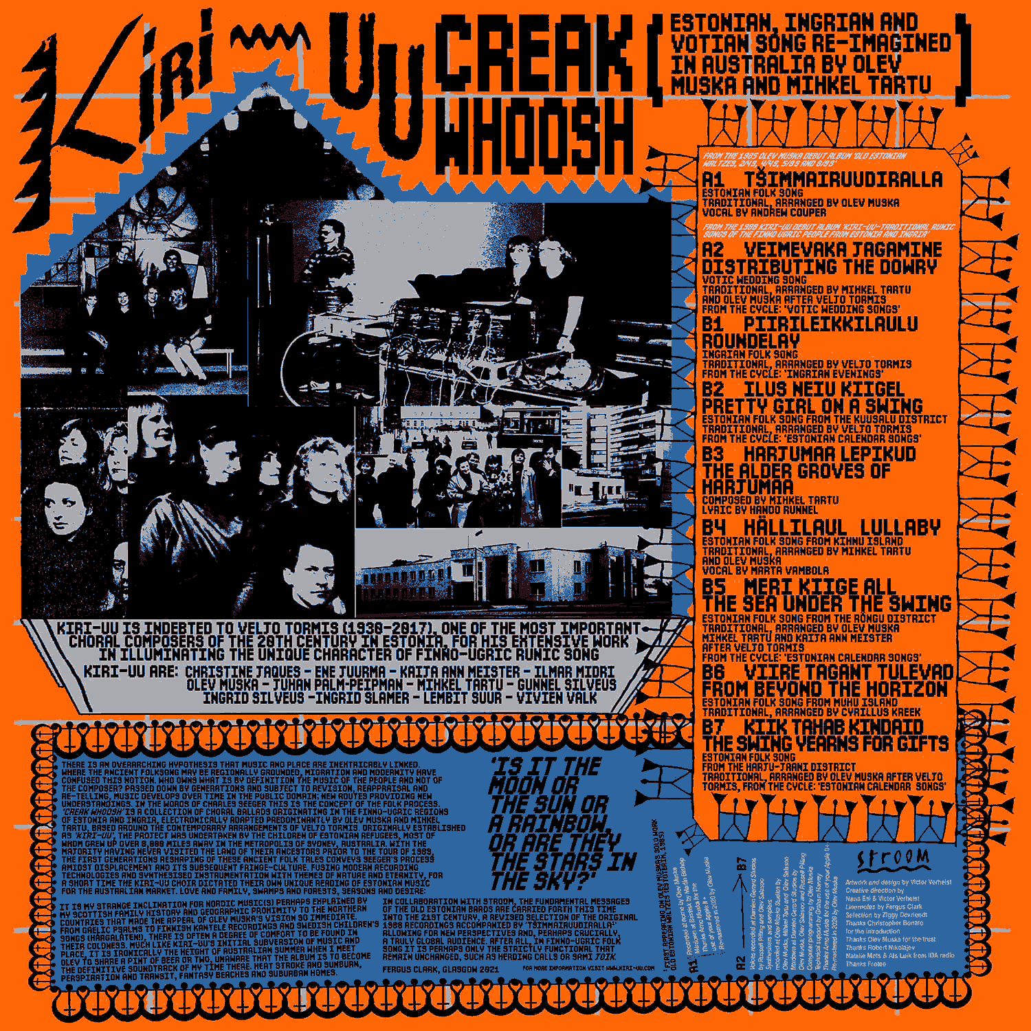 Back cover of Creak-whoosh